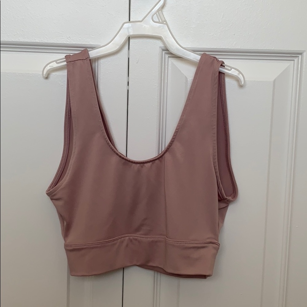 Pink Sport Bra